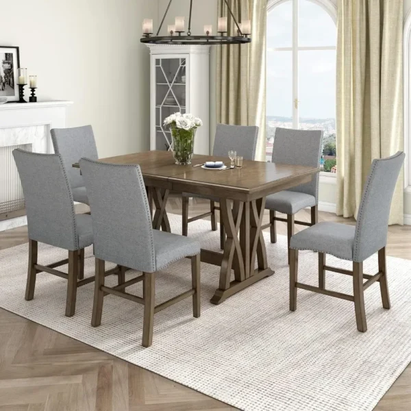 6-person Dining Table Set