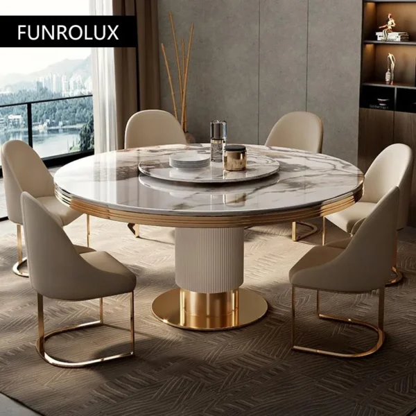 round dining room table